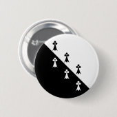 Baronie Loch Salann Bevölkerungsabzeichen Knopf Button (Vorne & Hinten)