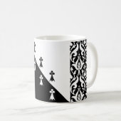 Baronie Loch Salann Populace-Abzeichen Kaffeetasse (VorderseiteRechts)