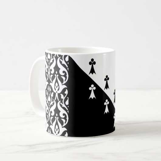 Baronie Loch Salann Populace-Abzeichen Kaffeetasse (Vorderseite Links)