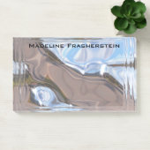 Baronne Elegant Beruflich Monogram Post-it Klebezettel (Büro)