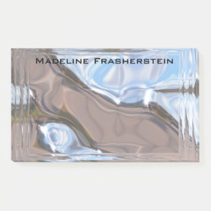 Baronne Elegant Professionelles Monogramm Post-it Klebezettel