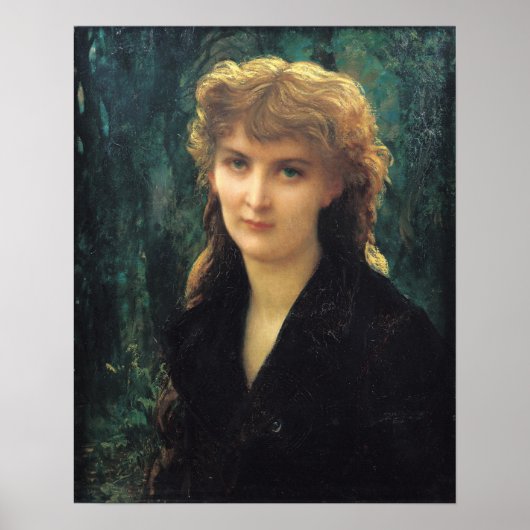 Baronness Eleonore d'Uckermann 1884 Poster (Vorne)