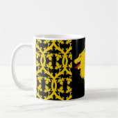 Barony Adiantum Populace Abzeichen Kaffee Tasse (Links)