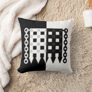 Barony Gate Populace Abzeichen Throw Kissen