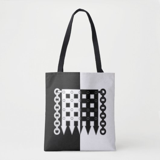 Barony Gate Populace Abzeichen Tote Bag Tasche (Vorderseite)