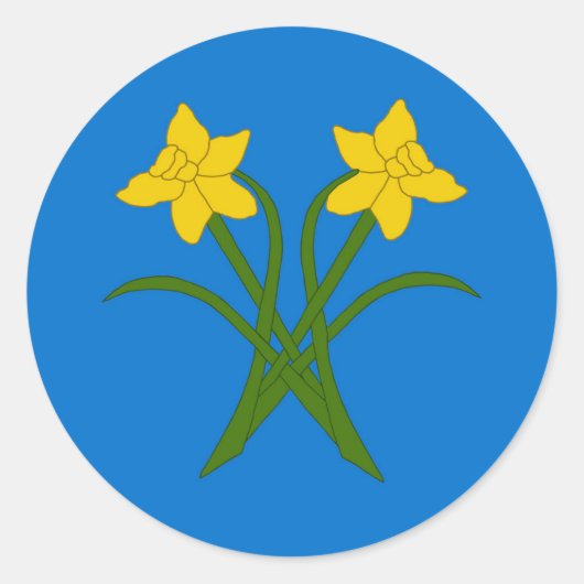 Barony of Blatha an Oir Populace Abzeichen Runder Aufkleber (Vorderseite)