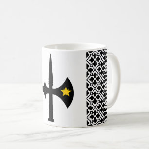 Barony of Bryn Gwlad Populace Abzeichen Kaffee Tas Kaffeetasse