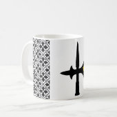 Barony of Bryn Gwlad Populace Abzeichen Kaffee Tas Kaffeetasse (Vorderseite Links)