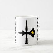 Barony of Bryn Gwlad Populace Abzeichen Kaffee Tas Kaffeetasse (Mittel)