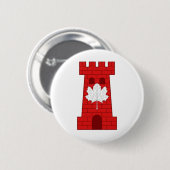 Barony of Castel Rouge Populace Abzeichen Button (Vorne & Hinten)