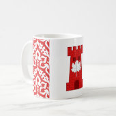 Barony of Castel Rouge Populace Abzeichen Kaffeetasse (Vorderseite Links)
