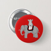 Barony of Cynnabar Populace Abzeichen Button (Vorne & Hinten)
