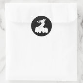 Barony of Dragon's Mist Populace Abzeichen Runder Aufkleber (Tasche)