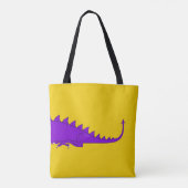 Barony of Dragonsspine Population Abzeichen Tote T Tasche (Rückseite)