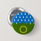 Barony of Endless Hills Populace Abzeichen Button (Vorne & Hinten)
