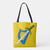 Barony of Glyn Dwfn Populace Abzeichen Tasche (Rückseite)