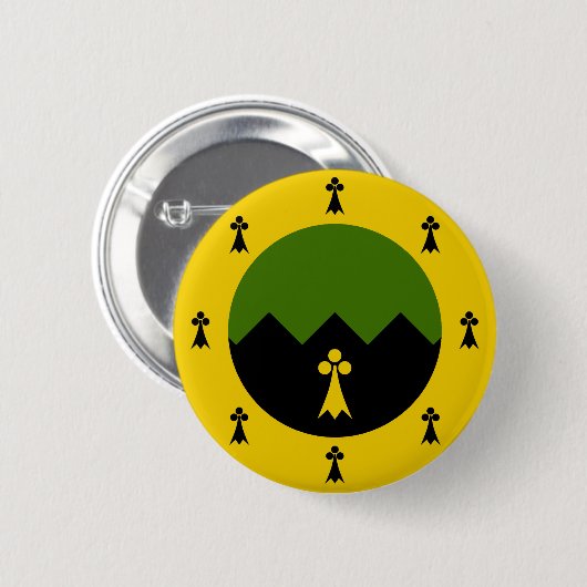 Barony of Granite Mountain Populace Abzeichen Button (Vorne & Hinten)