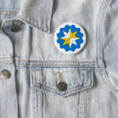Barony of Highland Foorde Populace Abzeichen Button (Beispiel)