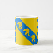 Barony of Kraé Glas Populace Abzeichen Kaffeetasse (Mittel)