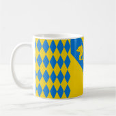 Barony of Kraé Glas Populace Abzeichen Kaffeetasse (Links)