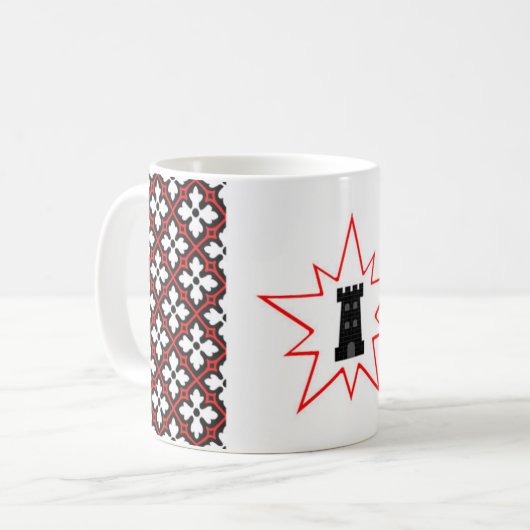 Barony of Northkeep Populace Abzeichen Kaffeetasse (Vorderseite Links)