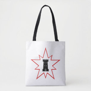 Barony of Northkeep Populace Badge Tote Bag Tasche