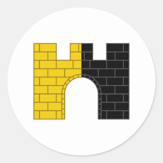 Barony of Ponte Alto Populace Abzeichen Sticker (Vorderseite)