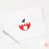 Barony of Raven's Fort Populace Abzeichen Runder Aufkleber (Umschlag)