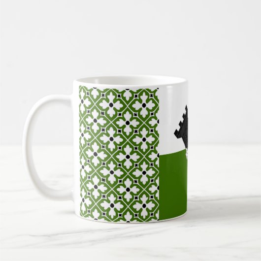 Barony of Settmour Sumpf Population Abzeichen Kaff Kaffeetasse (Links)