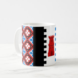 Barony of South Downs Populace Abzeichen Kaffeetasse