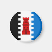 Barony of South Downs Populace Abzeichen Magnet (Vorne)