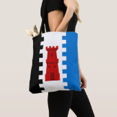 Barony of South Downs Populace Abzeichen Tasche (Von Nahem)