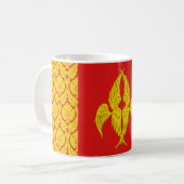 Barony of the Angels Populace Abzeichen Kaffee Tas Kaffeetasse (Vorderseite Links)