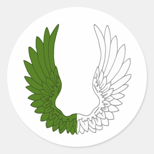 Barony of the Sacred Stone Populace Abzeichen Runder Aufkleber (Vorderseite)