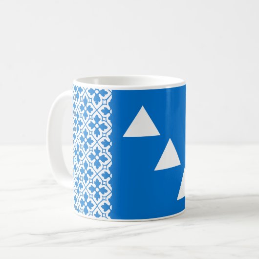 Barony of Three Mountains Populace Abzeichen Kaffeetasse (Vorderseite Links)