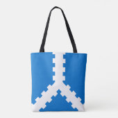 Barony of Twin Moons Populace Abzeichen Tote Bag Tasche (Rückseite)