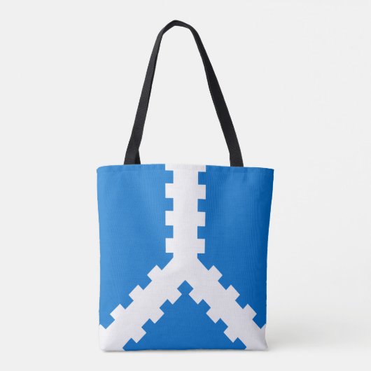 Barony of Twin Moons Populace Abzeichen Tote Bag Tasche (Rückseite)