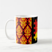 Barony of Vulcanfeldt Populace Abzeichen Kaffeetasse (Links)