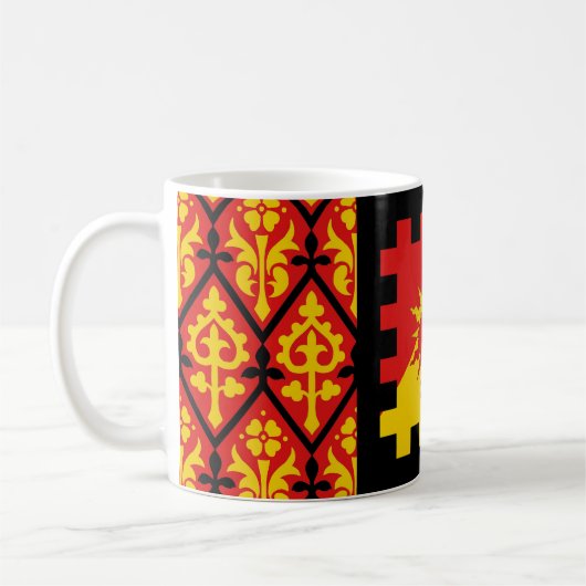 Barony of Vulcanfeldt Populace Abzeichen Kaffeetasse (Links)