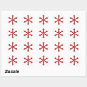 Barony of Wintermist Populace Abzeichen Runder Aufkleber (Blatt)