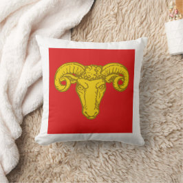 Barony Ramshaven Populace Abzeichen Throw Kissen