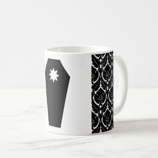 Barony Starkhafn Populace Abzeichen Kaffeemaschine Kaffeetasse (VorderseiteRechts)