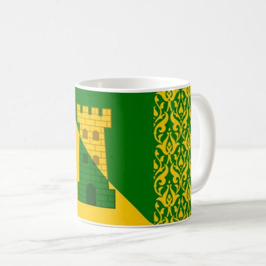 Barony über Fettburg Populace Abzeichen Kaffee Tas Kaffeetasse (VorderseiteRechts)