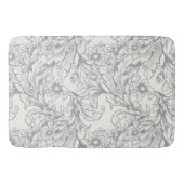 Baroque Acanthus Leaf Gray Badematte (Vorderseite)