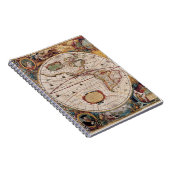 Baroque Americas Karte Notizblock (Rechte Seite)