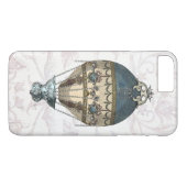 Baroque Balloon Blue & Cream Case-Mate iPhone Hülle (Rückseite (Horizontal))
