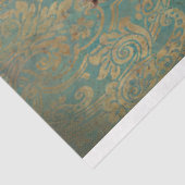 Baroque Elegante Lady Bouffant Dress Porträt Kunst Seidenpapier (Ausschnitt)