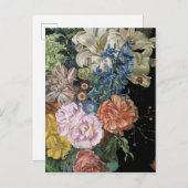 Baroque Floral - Bouquet Postkarte (Vorne/Hinten)
