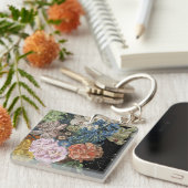 Baroque Floral - Bouquet Schlüsselanhänger (Vorderseite rechts)