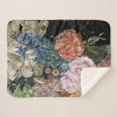 Baroque Floral - Bouquet Sherpadecke (Vorderseite (Horizontal))